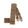 Le FAT STRAP de SPIRITUS SYSTEMS te permet de configurer ton Micro Fight Chest Rig simplement, avec des points de montage élastiques et un patch Velcro.