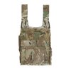 Le LV-119 OVERT Rear Plate Bag est adaptable, avec intégration du Recovery Handle, support de câbles et fixation de cummerbunds pour un confort optimal.
