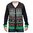 Pull moche de Noël motif Krampus taille M