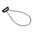 Boucle universelle longue 6.25" noire