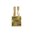 Porte-chargeurs double pour pistolet, fixation MOLLE, MULTICAM