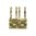 Porte-chargeurs triple M4, montage MOLLE, MULTICAM