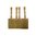 Porte-chargeurs triple .308 montage MOLLE brun coyote