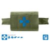 Le Micro Trauma Kit NOW! est compact, se fixe facilement à la ceinture et permet un accès rapide à des fournitures médicales essentielles d'une seule main.