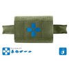 Le Micro Trauma Kit NOW! est compact, se fixe à la ceinture et permet d'accéder rapidement à des fournitures médicales essentielles d'une seule main.