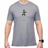 HULA GIRL CVC T-shirt gris pierre chiné 2XL