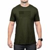T-shirt coton standard vert olive S