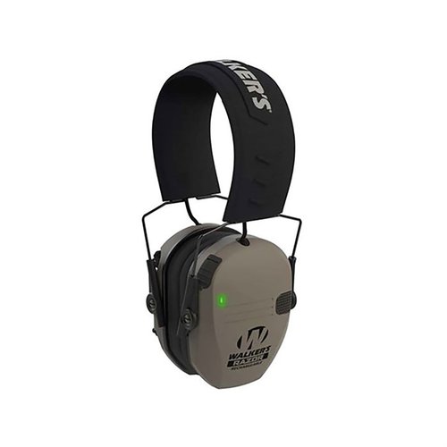 Les Walker's Razor Slim offrent une réduction de bruit de 21 dB, une compression activée par le son, et une autonomie de 40 heures pour une protection auditive optimale.
