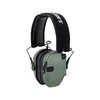Les Walkers Razor Slim Electronic Muffs offrent une protection auditive compacte, pliable, avec 23 dB de réduction de bruit et des microphones omnidirectionnels.