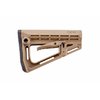 Le WILSON COMBAT AR-15 Buttstock est léger, robuste, avec un design tactique slim, un support de joue et des ports QD pour sangle, parfait pour ton AR-15.