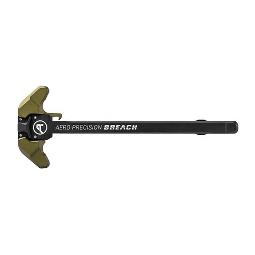 Le chargeur ambidextre Aero Precision Breach pour AR-15 offre un design ergonomique, durable en aluminium 7075 et deux tailles pour un usage facile.