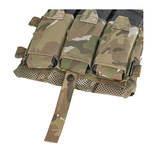 Le OTB Placard 5.56 x 45 assure une rétention optimale des chargeurs, s'adapte à divers équipements et reste sécurisé même en milieu aquatique.