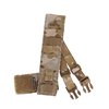 Le FAT STRAP de SPIRITUS SYSTEMS est léger et simple, parfait pour ton Micro Fight Chest Rig, avec des points de fixation élastiques et un patch Velcro pour personnaliser.