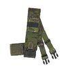 Optimise ton Micro Fight Chest Rig avec le FAT STRAP : design épuré, points de montage élastiques et patch Velcro pour personnaliser ton équipement.