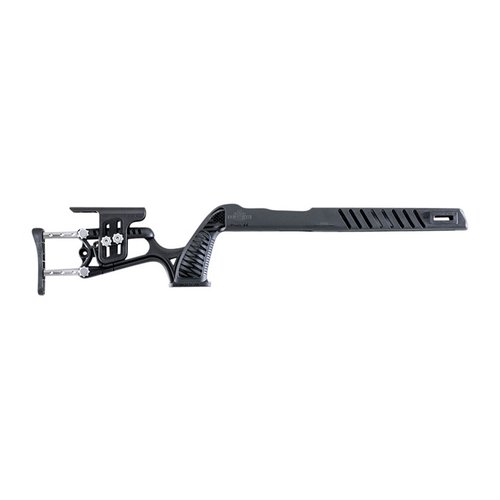 Le MCA-22 offre un ajustement parfait pour le tir récréatif, la chasse et la compétition, avec une crosse réglable et une compatibilité pour barils standards ou bull.