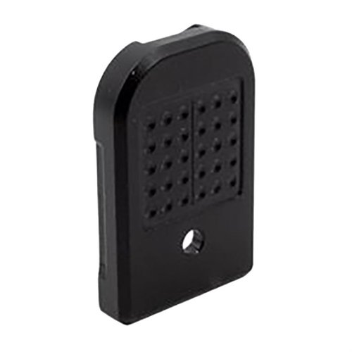+0 ALUMINUM BASE PLATE pour S15, avec un design agressif et trois découpes pour une meilleure prise en main, idéal pour personnaliser ton équipement.