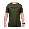 GO BANG PARTS T-shirt CVC SM vert olive chiné