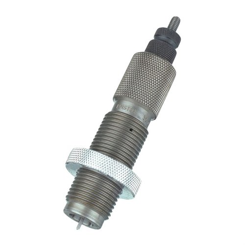 Les dies de redimensionnement Forster te garantissent des cartouches concentriques grâce à leur fabrication en acier de qualité et leur bouton E-Z Out pour un alignement parfait.