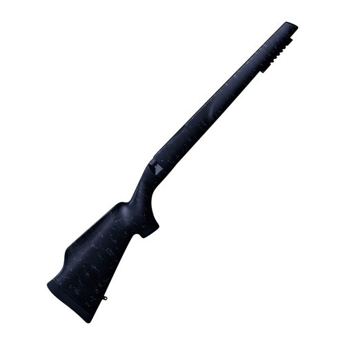 Le stock composite en fibre de carbone Monte Carlo pour Remington 700 offre un look classique, légèreté, confort avec un grand appui-joue et un rail avant.