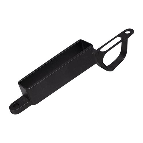 Le HUNTER DETACHABLE MAGAZINE BOTTOM METAL est compatible avec le Remington 700 et permet un chargement rapide grâce à des chargeurs AICS amovibles.