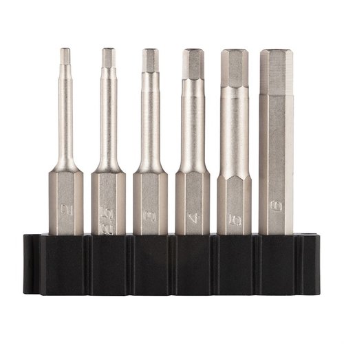 Élargis ta sélection de bits avec les 2" Bit Sets de FIX IT STICKS, incluant des bits hexagonaux, Torx et Philips pour tous tes besoins d'outillage.