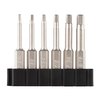 Élargis ta sélection de bits avec les ensembles de 2" de FIX IT STICKS, comprenant des bits hexagonaux, Torx et Philips, tous dans un support en polymère pratique.