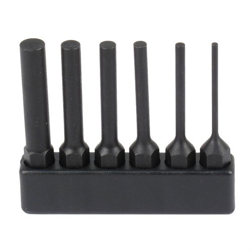 Le set de 6 Steel Pin Punches s'intègre parfaitement au système Fix It Sticks, avec des tailles variées et compatibles avec tout driver standard 1/4".