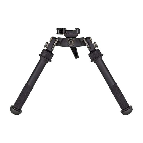 Le bipied Atlas GEN 2 CAL te permet de verrouiller l'inclinaison avec le Pod-Loc™, offrant stabilité et ajustabilité de 4,75 à 9 pouces, léger et robuste.