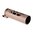 Housse de silencieux avec U-RAC 6"x2" Coyote Tan, quincaillerie tan