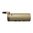 Housse de silencieux avec U-RAC 6"x2" Coyote Tan, quincaillerie tan
