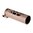 Manchon pour silencieux avec U-RAC 6.5"x2" Coyote Tan, fixations Coyote Tan