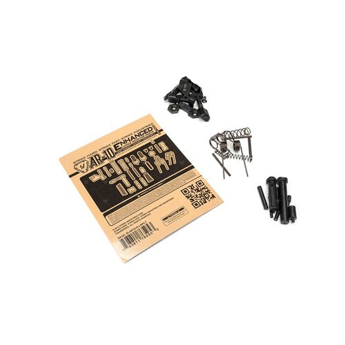 Le kit AR-10 Enhanced Lower Parts de Strike Industries te permet de personnaliser ton lower avec des pièces améliorées, tout en choisissant ton propre trigger.