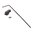Guidon avant anti-accroche perle en or blanc Colt Python/Anaconda
