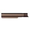Le tube de buffer AR Enhanced d'Aero Precision améliore la fiabilité, réduit l'usure et facilite l'installation des crosse grâce à ses extensions de support et à ses trous de drainage.