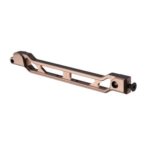 L'AB-9R ARM BAR de JMAC CUSTOMS est léger, modulaire et peut être configuré en brace ou crosse, avec un design surélevé et une finition Tanodized.