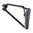 TS-8R crosse triangulaire noire avec rehausse de joue