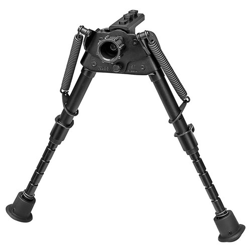 Le S-BRM-MLOK BIPOD est léger (11,6 oz), se fixe directement sur un Mlok, s'ajuste de 6" à 9" et a des jambes notées pour un déploiement rapide.