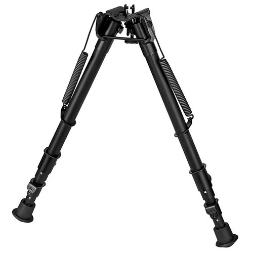 Le bipied Harris 1A2-25 s'étend de 12" à 25", est ultra léger (18 oz) et se fixe au Sling Swivel Stud pour une stabilité optimale lors du tir.