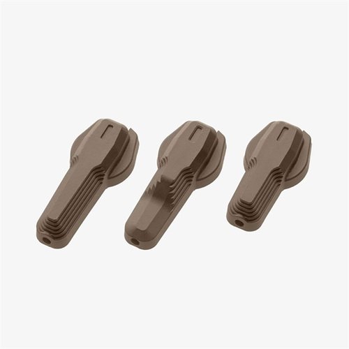 Le Magpul ESK est un kit de sélection ambidextre modulable pour AR, avec trois leviers configurables, installation facile sans outils et options de 60 ou 90 degrés.