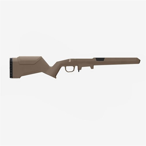 Le Hunter Lite pour Savage AXIS est léger, ergonomique et adaptable, avec un bloc V en aluminium, des options de réglage LOP et des slots M-LOK pour accessoires.