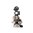 Support pour viseur Aimpoint Micro T-1/T-2, hauteur 1,7 po, noir