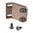 Monture décalée pour lampe Scout sur garde-main MCX, FDE