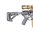 Adaptateur d'angle pour crosse MAGPUL CTR, noir