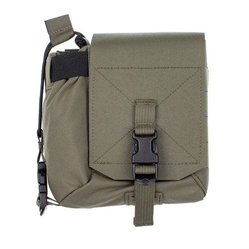 Le Mutant Pouch est une solution de stockage polyvalente, avec deux compartiments, fermeture double et compatible avec de nombreux radios et accessoires.