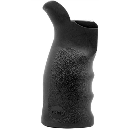 Le TDX-0 d'ERGO GRIPS offre un confort optimal et un contrôle amélioré grâce à son design à angle zéro, idéal pour les AR-15/AR-10 et les systèmes de châssis.