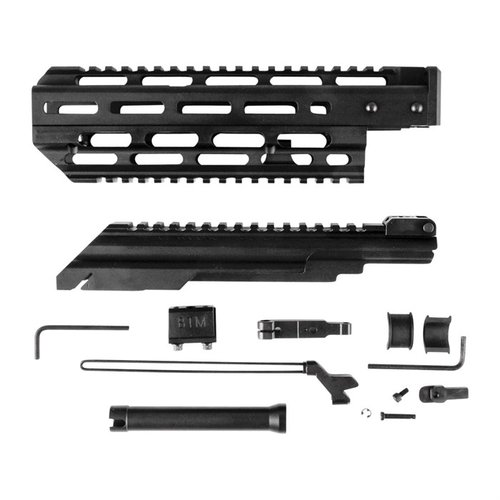 Le bundle Gen-3 Dog Leg scope rail et Hand Guard offre un montage solide, une compatibilité M-LOK, et protège tes optiques tout en préservant la fonctionnalité de l'AK.