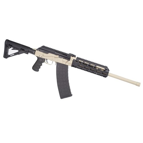 Le bundle SAIGA 12 GEN-3 Dog LegTM offre un montage solide pour une visée rapide et précise, tout en protégeant tes optiques de la chaleur du canon.
