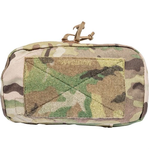 Le pouch E&E Horizontal de Grey Ghost Gear est parfait pour organiser ton matériel avec des poches internes, des boucles élastiques et un accès rapide grâce à sa fenêtre transparente.