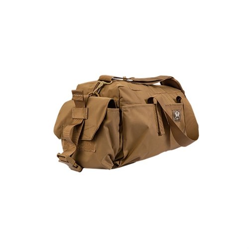 Le Transport Bag de Grey Ghost Gear est compact, idéal pour la voiture, avec de l'espace pour une arme, des magazines et des fournitures médicales, tout en restant sécurisé.