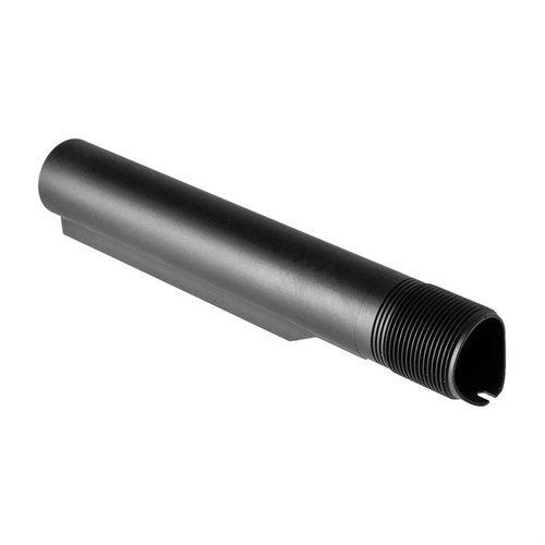 Le tube de buffer Anti-Tilt en aluminium 7075-T6 empêche le carrier-tilt, réduit l'usure et s'adapte aux fusils P415, P416 et P308 avant 2012.
